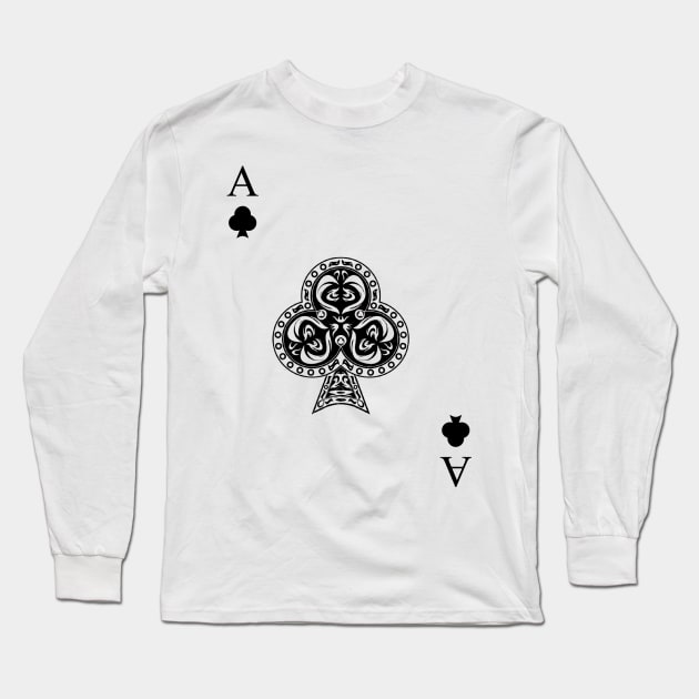 Poker as card Long Sleeve T-Shirt by AsKartongs